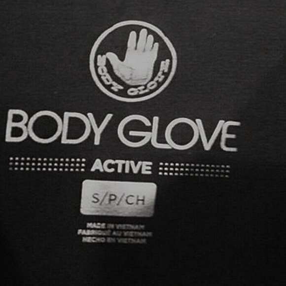 NEW $120 Body Glove Sweatshirt! Sm Blue With Big 3D Embossed "Body Glove" Front - Picture 2 of 3